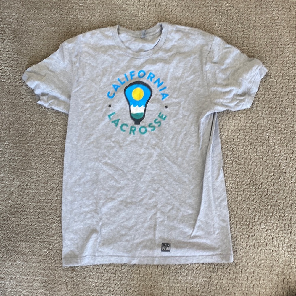 Grey Medium BARELY WORN GREAT CONDITION LAX shirt